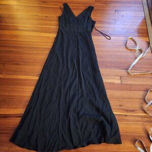 JCREW Black Formal SILK Lined Dress. Size 4P